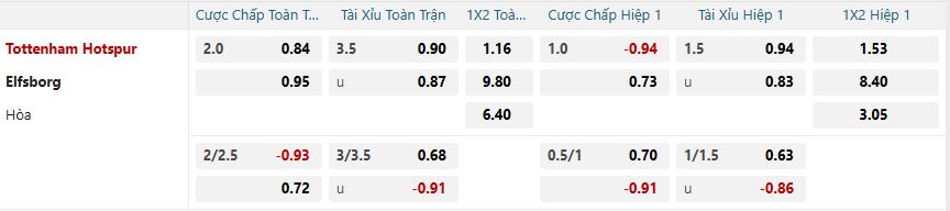 Tỷ lệ kèo Tottenham Hotspur vs Elfsborg nhan-dinh-soi-keo-tottenham-hotspur-vs-elfsborg-luc-03h00-ngay-31-1-2025-2